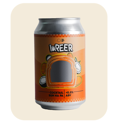 Cocktail Bun Non-Alcoholic Pale Ale